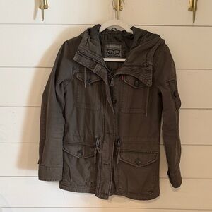 Levi's Olive Hooded Field Jacket